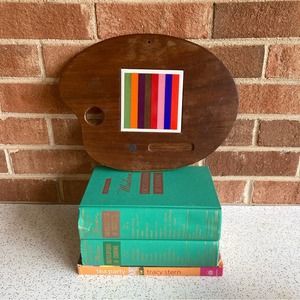 Vintage Artist’s Palette Charcuterie Board